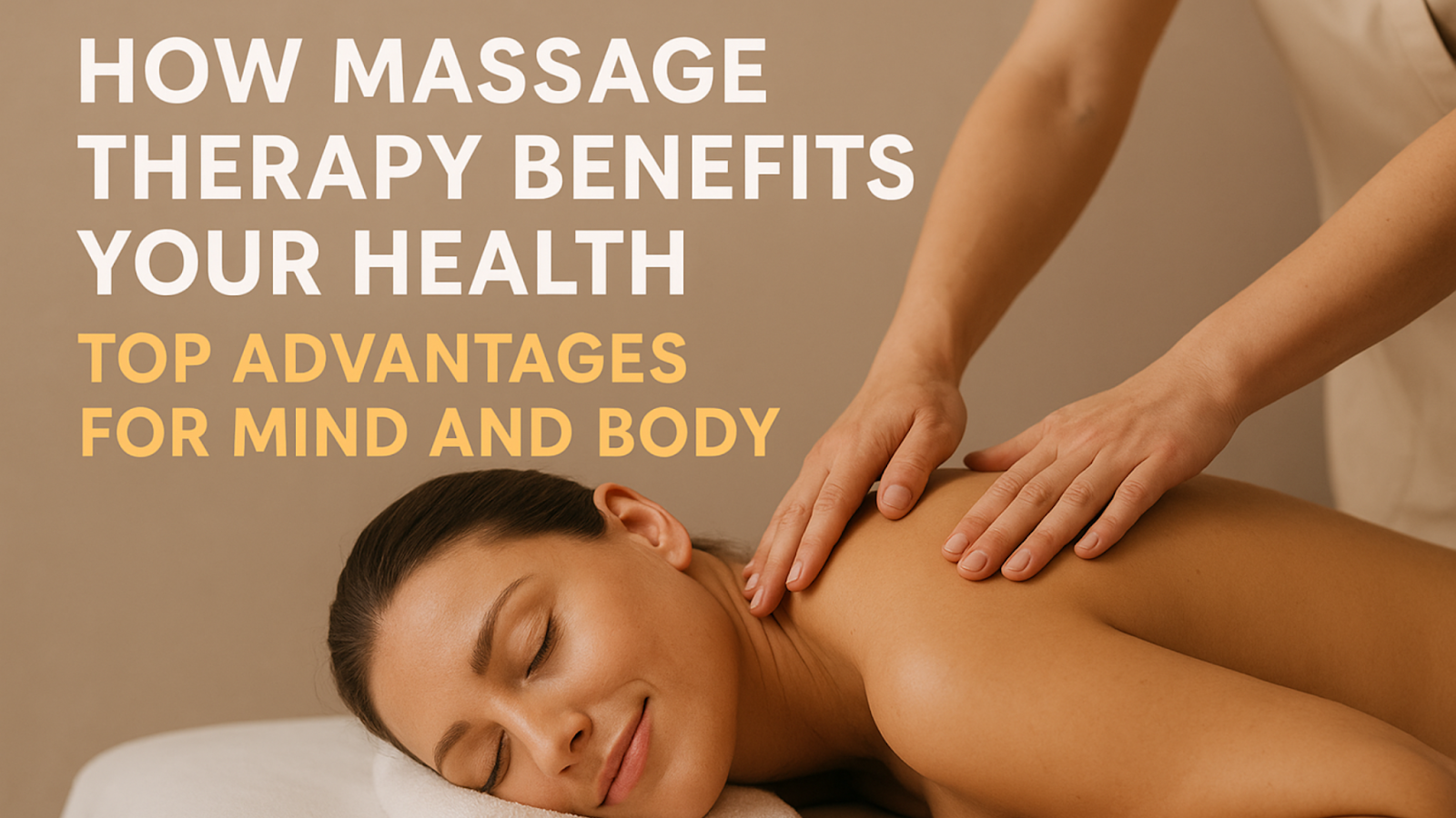 A Complete Guide to Massage Therapy for Mental and Physical Well-Being 1 Physical and mental health benefits of massage